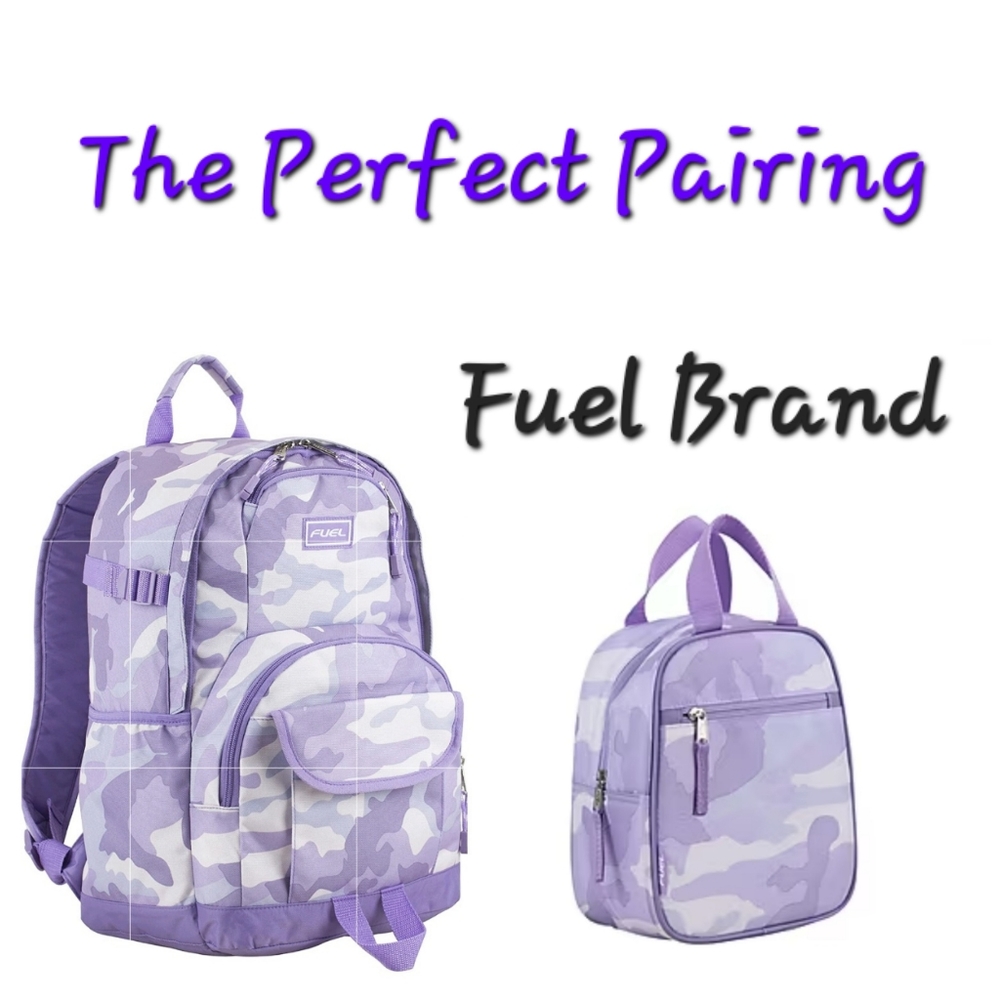 👀50% OFF👀 NWT‼️Fuel brand Backpack & Matching Lunch Bag